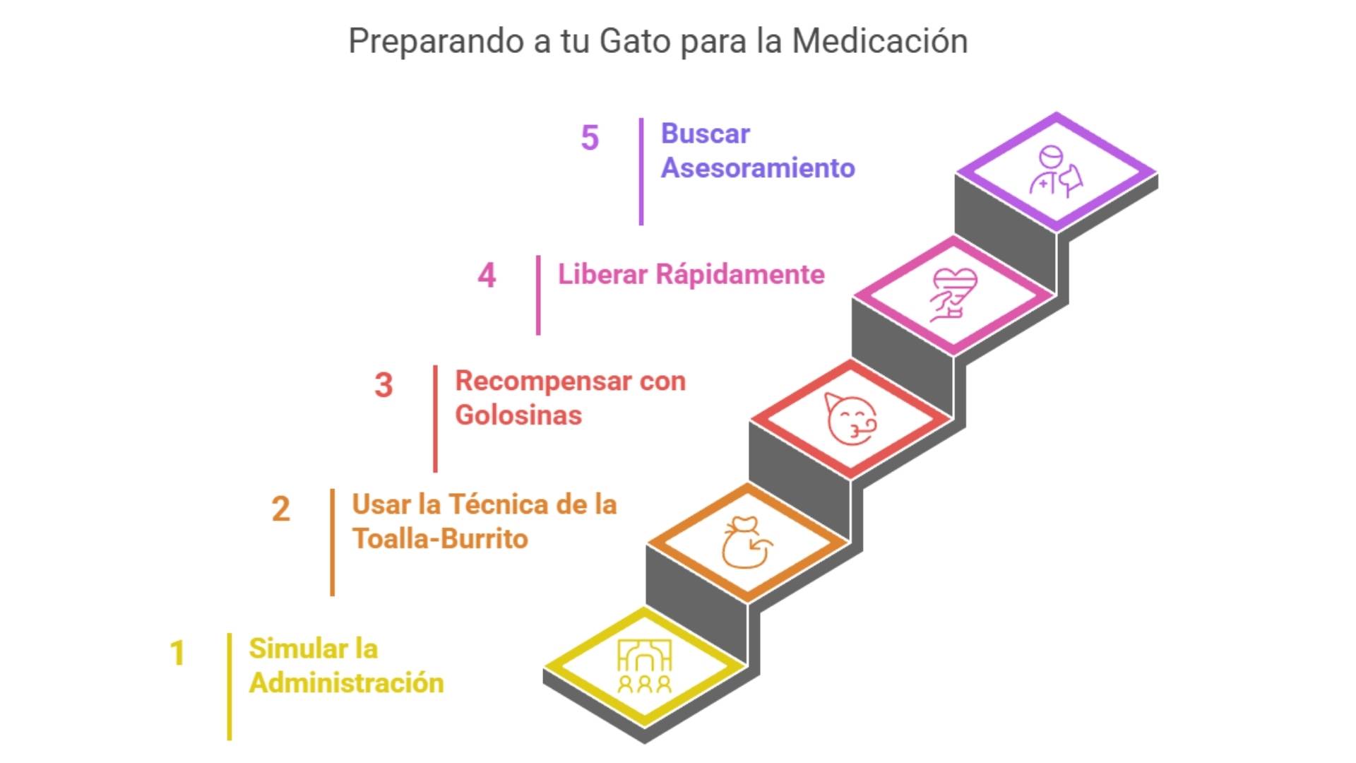 dar pastilla a un gato con colaboracion